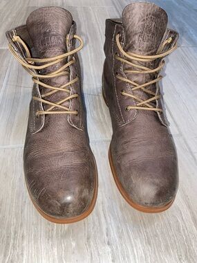 Kodiak Canada Low Rider Original Distressed Soft Leather Ankle Boots Women’s 9.5